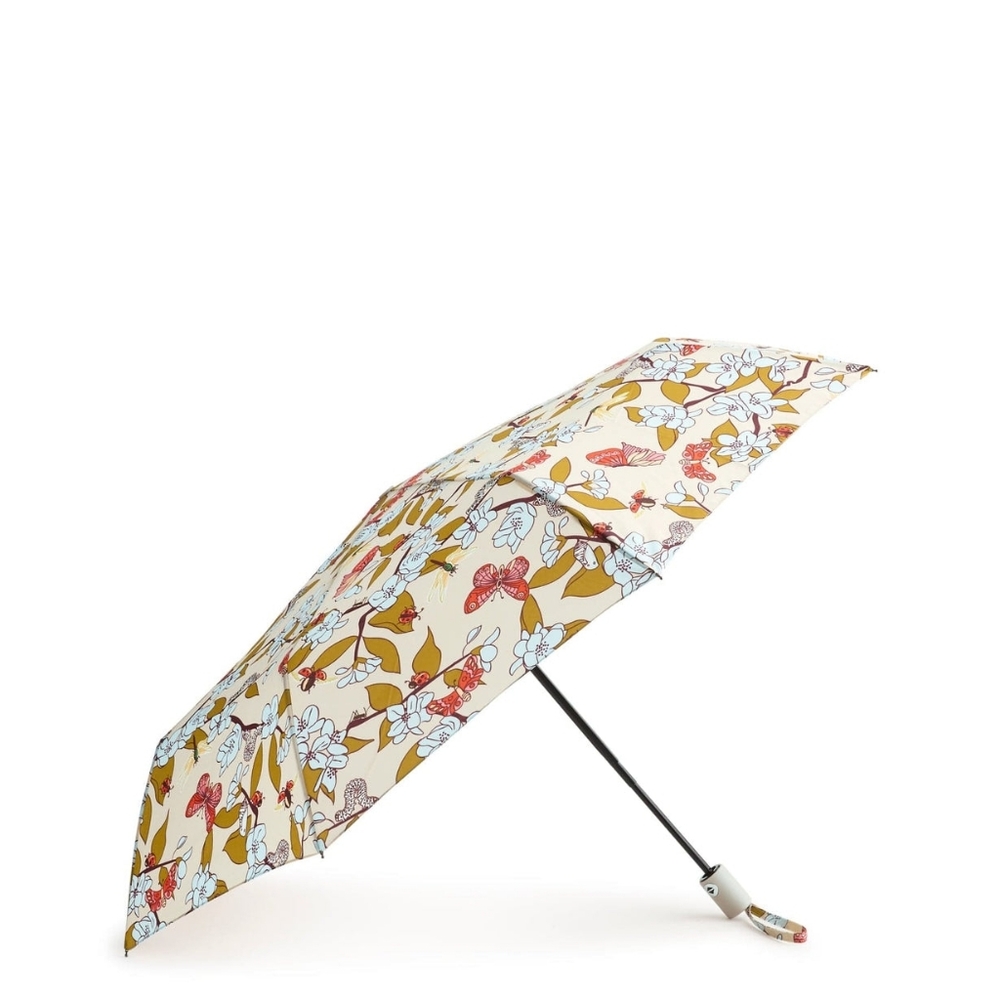 Vera Bradley Abuzz Butterfly Lady Bug Essential Umbrella